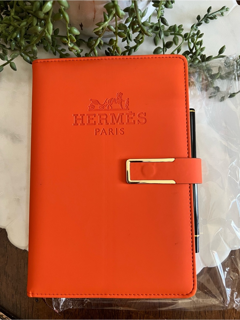 Hermes. Journal Notebook w/ Pen